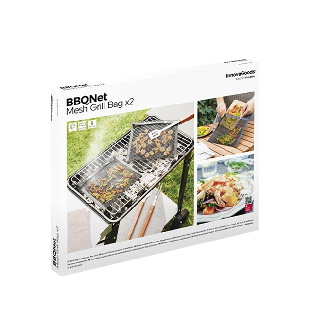 Pachet plasa pentru gratar BBQNet Innovagoods, 2 bucati [10]