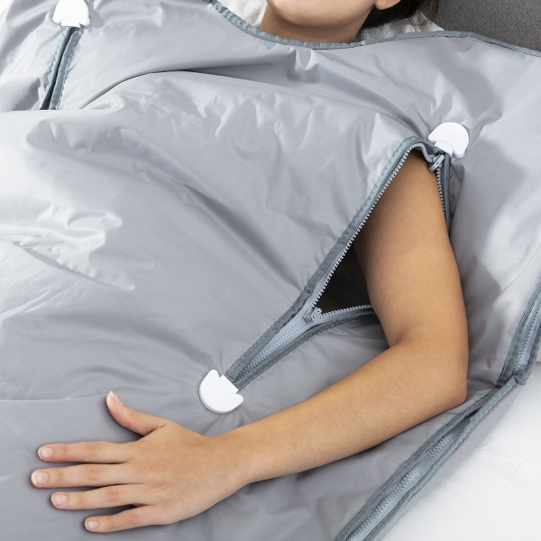 Patura pentru sauna cu caldura cu infrarosu indepartat FIR,  Bedna InnovaGoods, 179 x 79 cm [3]