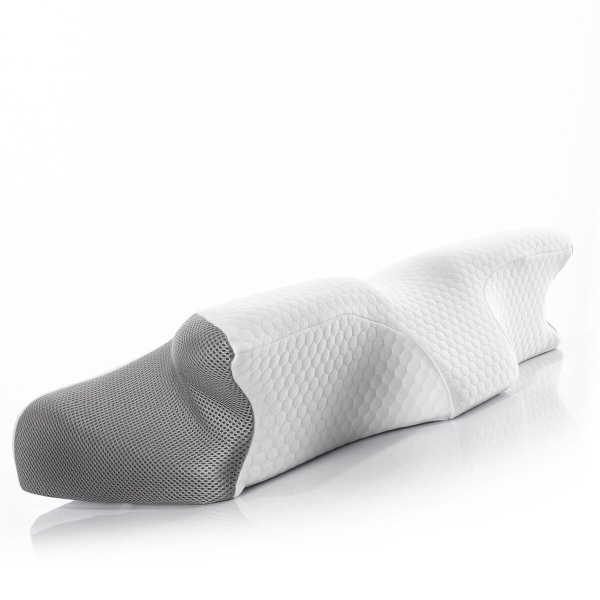 Pernă cervicală din spuma cu memorie, cu contur ergonomic, Conforti InnovaGoods, 62x36x14 cm [4]