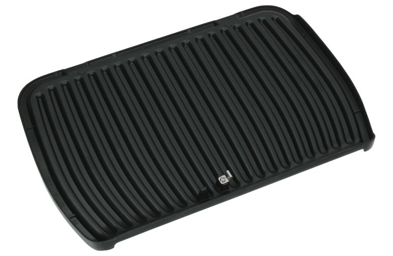 Placa grill inferioara Tefal OptiGrill TS-01039401, aluminiu turnat antiaderent [3]