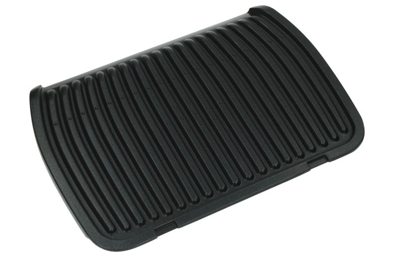 Placa grill inferioara Tefal OptiGrill TS-01039401, aluminiu turnat antiaderent [2]