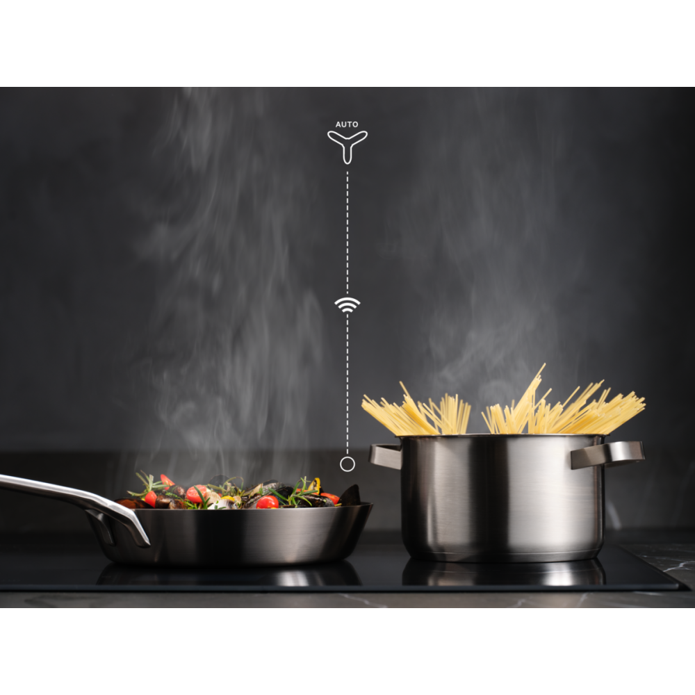 Plita inductie AEG TH85IM30FB Seria 8000 Sense Boil Fry SaphirMatt 80 cm MultipleBridge negru mat [9]