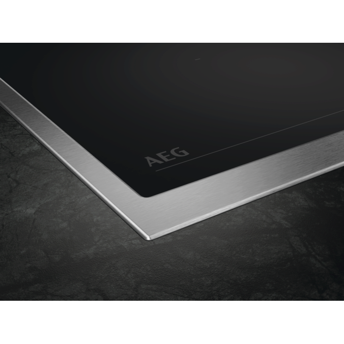 Plita inductie AEG TO64IA0FXB Seria 5000 60 cm 4 zone Hob2Hood rama inox negru [5]