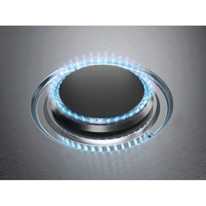 Plita incorporabila pe gaz Electrolux KGU643723Z Seria 700 Pro 4 arzatoare arzator Wok gratare fonta 60 cm inox EasyClean [9]