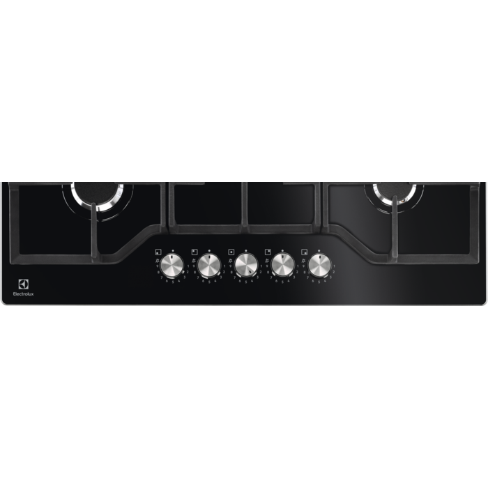 Plita incorporabila vitroceramica pe gaz Electrolux KGG75362K 5 arzatoare 75 cm negru [3]