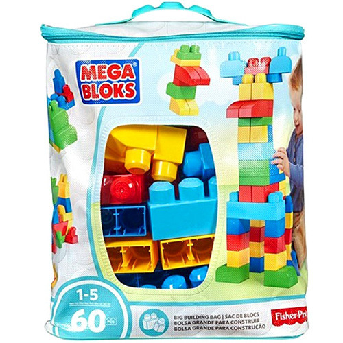 Set Fisher-Price Cuburi Colorate de Construit Mega Bloks 60 de piese [1]