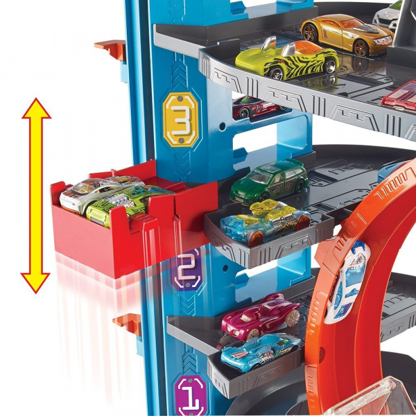Garaj Mega Garage City Box Hot Wheels [5]