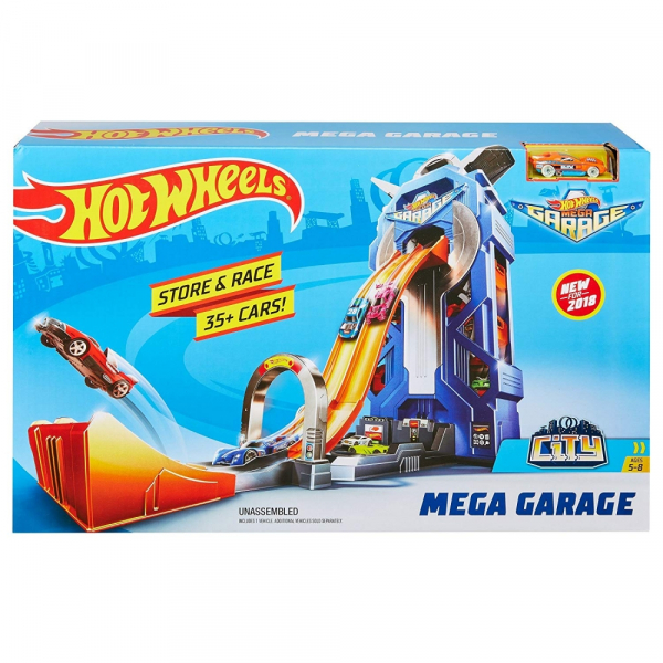 Set de joaca Mattel Hot Wheels Mega Garaj [1]