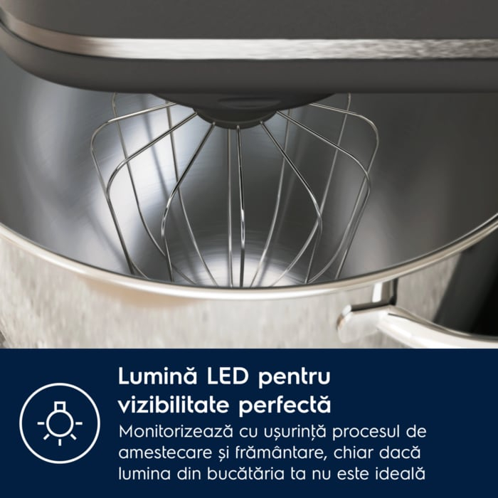 Robot de bucatarie Electrolux E6KM1-4PPT Assistent 700 1200W cu doua boluri din inox [6]