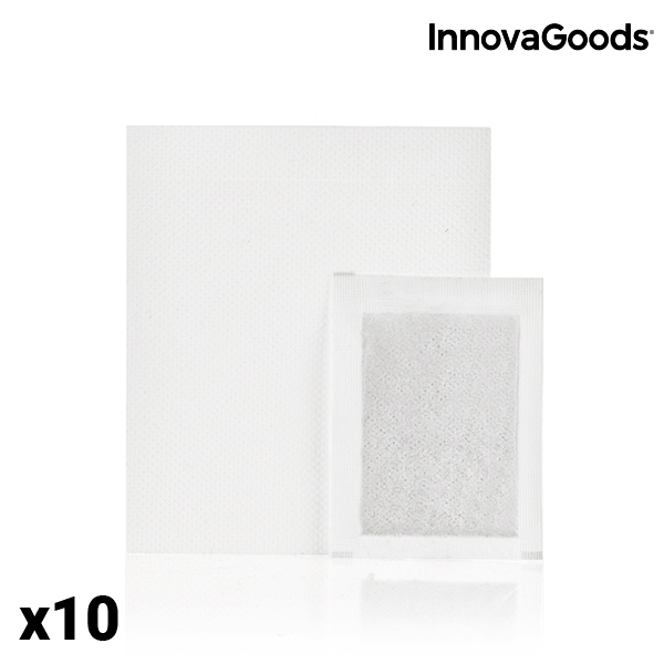 Set 10 Plasturi Detoxifiere Pentru Picioare Innovagoods, terapie prin talpi [3]
