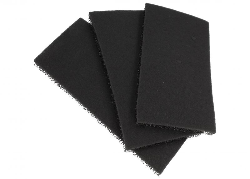 Set 3 filtre cu burete uscator rufe Eurofilter compatibil Whirlpool negru [2]