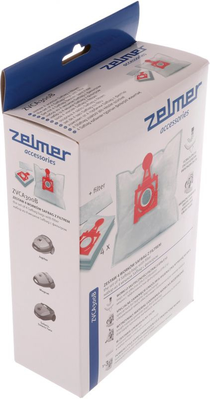 Set 4 saci aspirator SafBag 12006468 ZVCA300B pentru Zelmer Solaris [3]