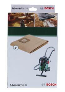 Set 5 saci hartie Bosch 2609256F33 pentru aspirator AdvancedVac 20 [5]