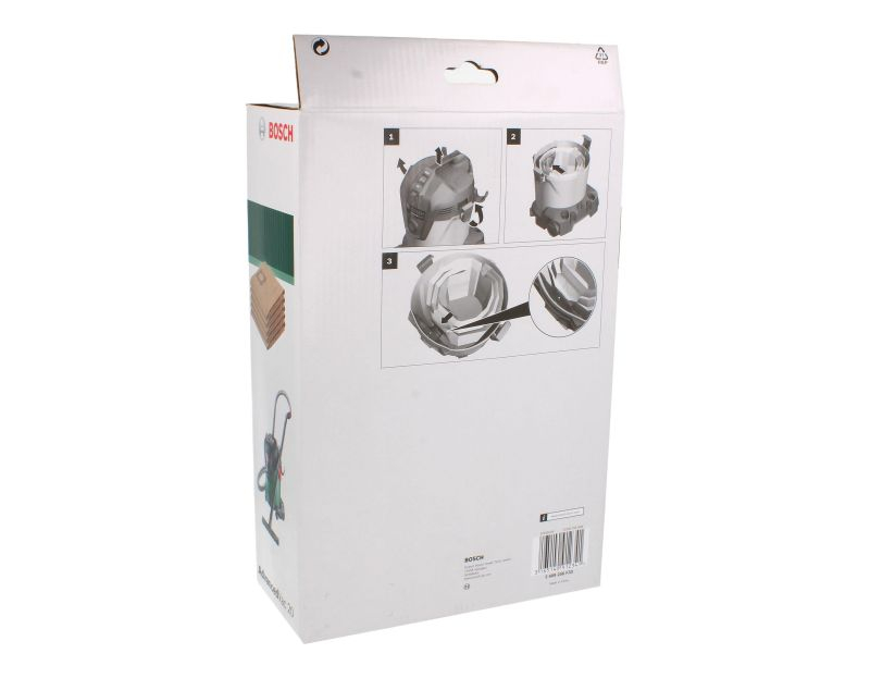 Set 5 saci hartie Bosch 2609256F33 pentru aspirator AdvancedVac 20 [2]