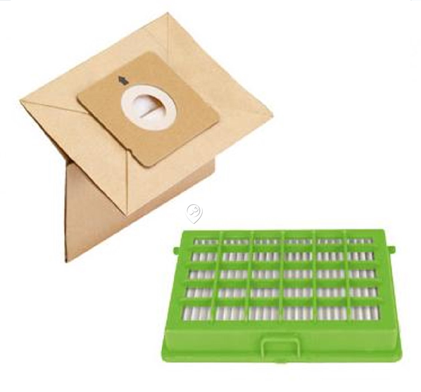 Set 6 saci hartie si microfiltru ZR004101 aspirator Rowenta City Space [2]