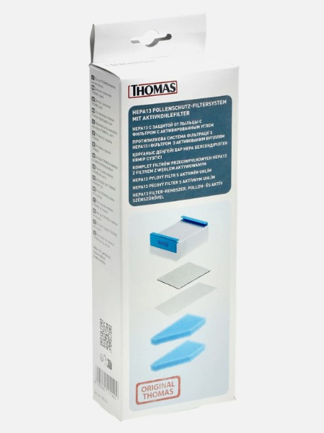 Set filtre aspirator Thomas Aqua+ 787276, 5 buc, Hepa 13, compatibil cu toate aspiratoarele cu filtrare Thomas [1]