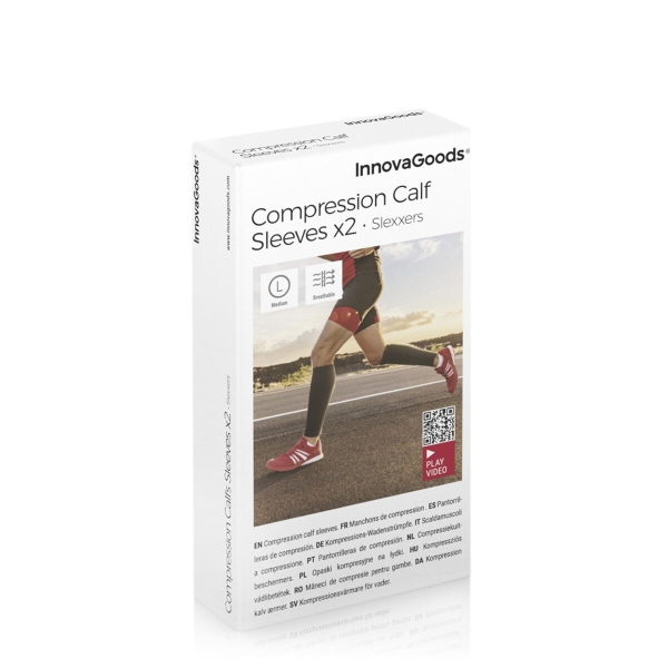 Set jambiere sport de compresie pentru gambe Slexxers InnovaGoods [14]