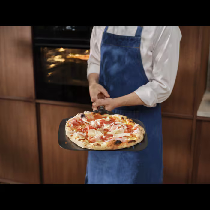 Set pentru pizza Electrolux PizzaExpert, placa din fonta, paleta perforata, 2 piese [12]
