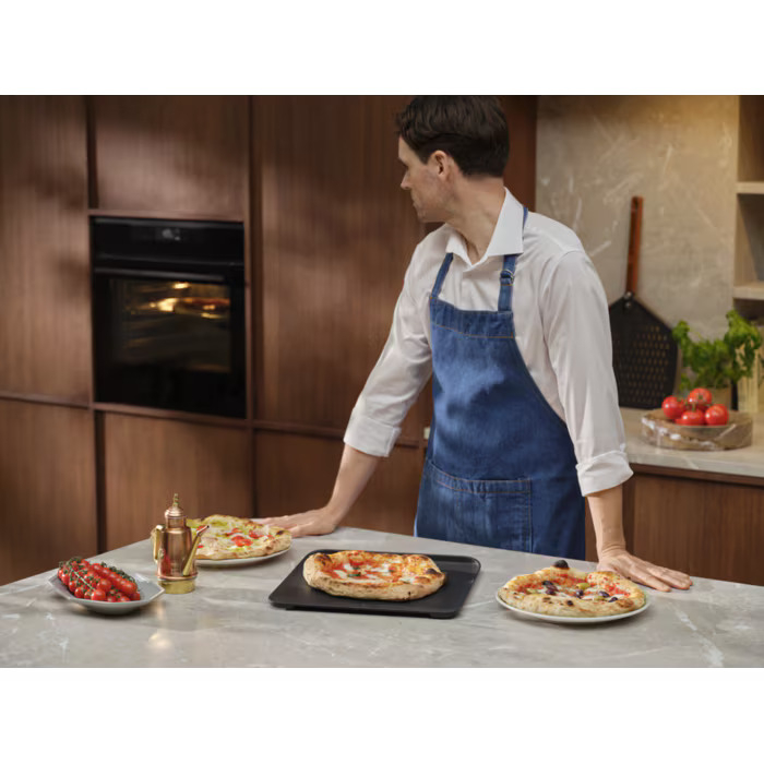 Set pentru pizza Electrolux PizzaExpert, placa din fonta, paleta perforata, 2 piese [8]