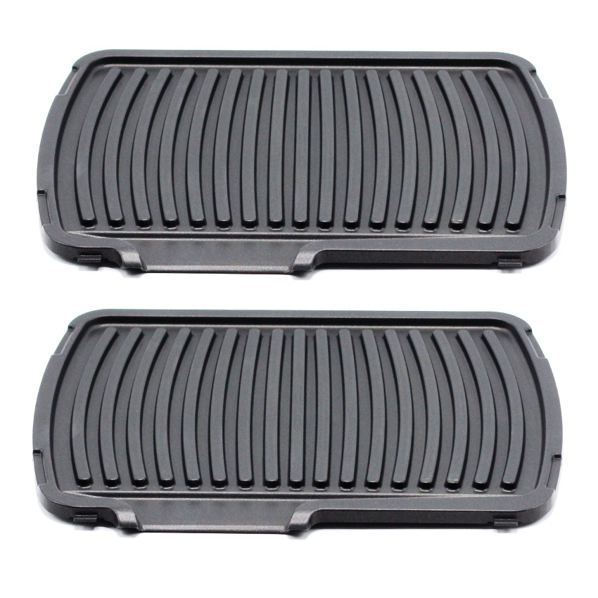 Set placa superioara si placa inferioara pentru grill Tefal Supergrill GC306, GC307, GC450, GC451 [1]