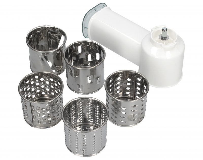 Set razatoare-feliere XF990101 cu 5 tamburi pentru masina de tocat Moulinex [2]