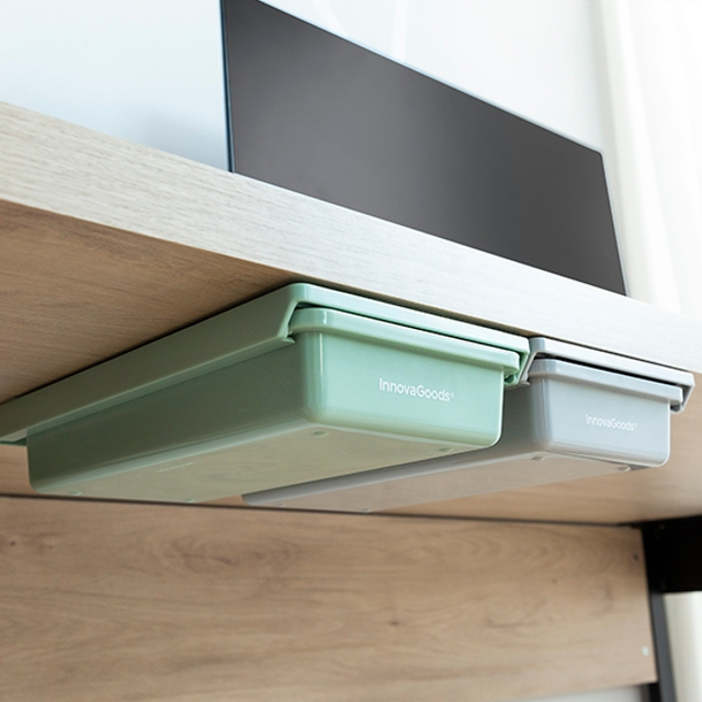 Set sertare pentu birou Underalk Innovagoods, 2 bucati [2]