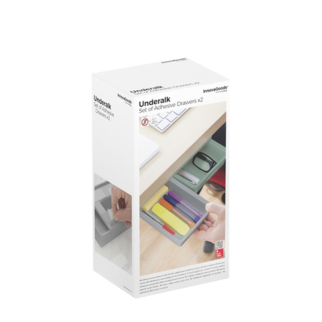 Set sertare pentu birou Underalk Innovagoods, 2 bucati [11]
