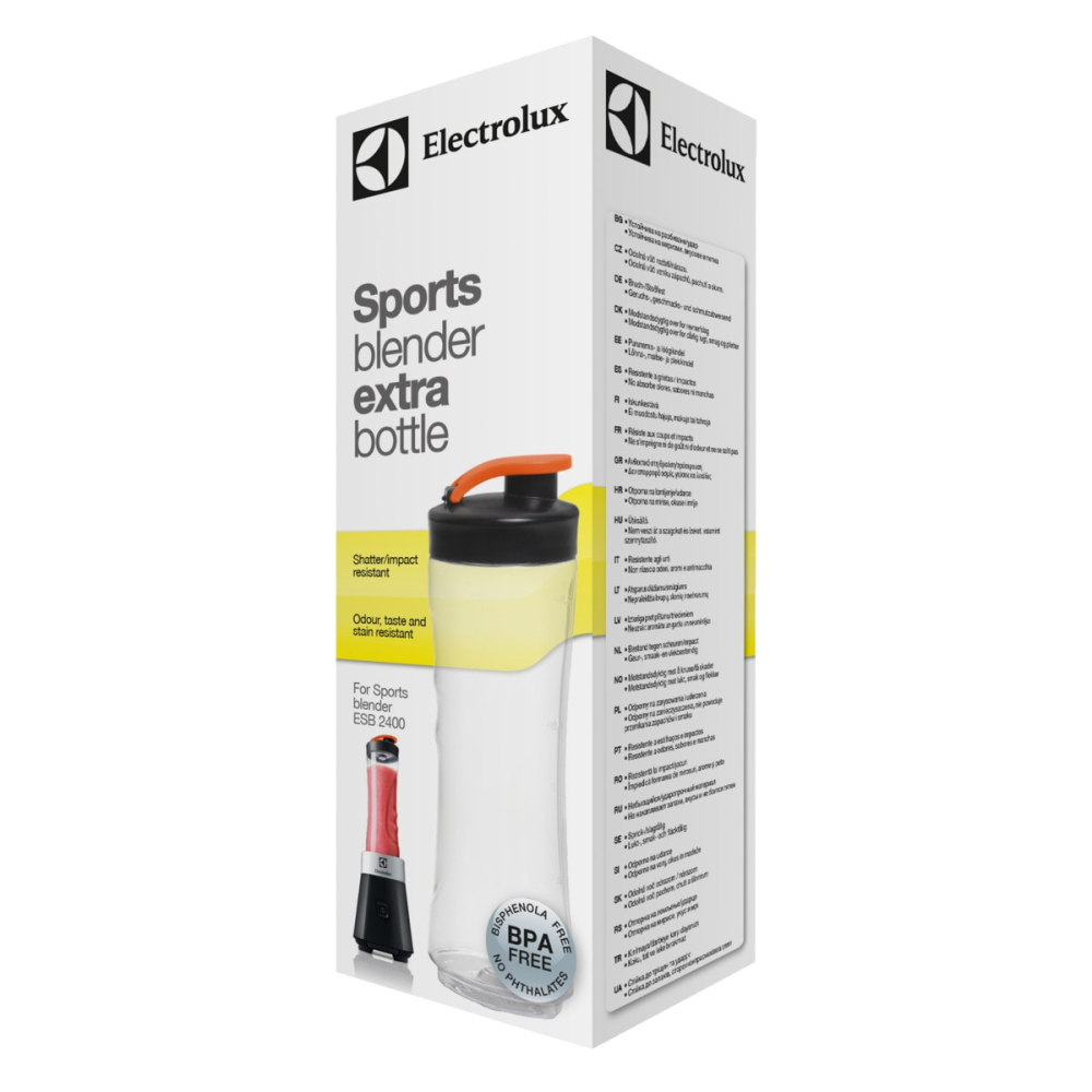 Recipient Sport Blender Electrolux SBEB1, 600 ml, Tritan BPA Free, Capac Acces Facil, Compatibil Masina de Spalat Vase [2]