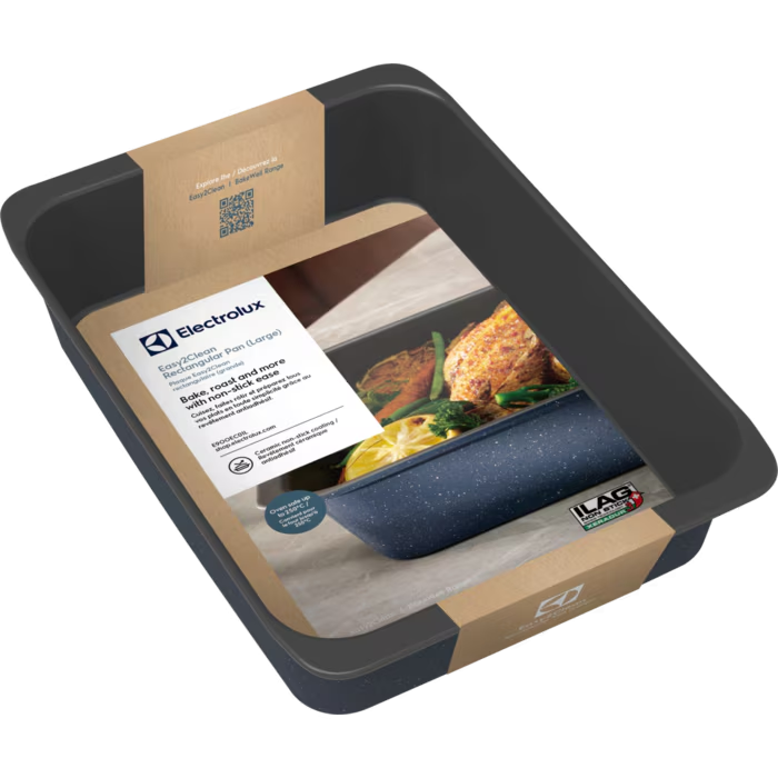 Tava mare pentru cuptor Easy2Clean Electrolux,  antiaderenta, 42.4 x 27.5 x 7.8 cm [2]