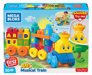 Set de joaca Mega Bloks Tren muzical ABC [0]