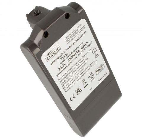 Acumulator compatibil Dyson Cyclone V10 SV12 25,2V 2500mAh Li-ion baterie aspirator [4]