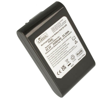 Acumulator compatibil Dyson DC31 DC34 DC35 DC43 DC44 DC45 22,2V 2500mAh Li-ion baterie aspirator vertical [4]