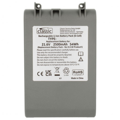Acumulator compatibil Dyson V7 SV11 21,6V 2500mAh Li-ion baterie aspirator vertical [3]