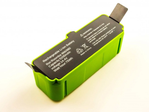 Accesorii Piese Aspiratoare - Acumulator Li-ion 14,4 V 5200 mAh compatibil iRobot Roomba 980 Q414117