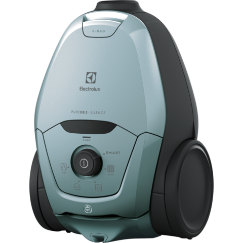 Aspirator cu sac Electrolux Pure D8 PD82-4MB albastru pastel, SmartMode, PureSound 57 dB, filtru HEPA, sac 3.5L [13]
