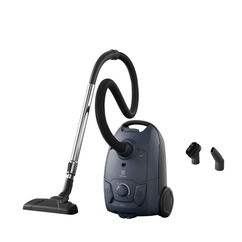 Aspiratoare - Aspirator cu sac Electrolux Seria 300 EB31C1DB albastru denim, filtru HEPA, perie DustPro, sac 3L