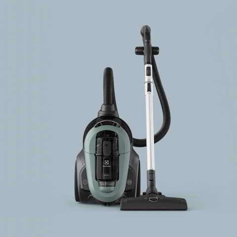 Aspirator fara sac Electrolux 600 EL61C2OG Verde Ocean cu filtru HEPA si perie DustMagnet Silent [22]