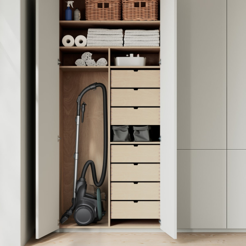 Aspirator fara sac Electrolux 600 EL61C2OG Verde Ocean cu filtru HEPA si perie DustMagnet Silent [20]