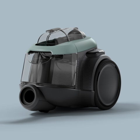 Aspirator fara sac Electrolux 600 EL61C2OG Verde Ocean cu filtru HEPA si perie DustMagnet Silent [17]