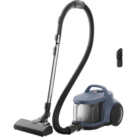 Aspiratoare - Aspirator fara sac Electrolux Seria 500 EL51C1LDB Albastru Denim cu filtru HEPA si perie AllFloor