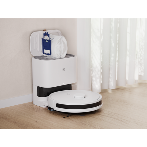 Aspirator robot Electrolux Seria 700 ER71UW2SW Alb Scoica cu LiDAR, 4000Pa si statie de golire automata [32]