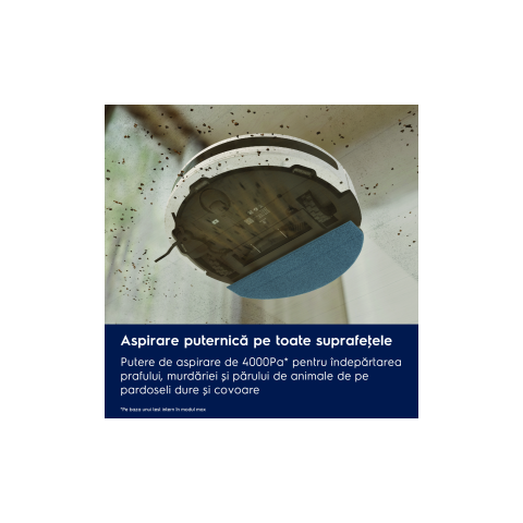 Aspirator robot Electrolux Seria 700 ER71UW2SW Alb Scoica cu LiDAR, 4000Pa si statie de golire automata [3]