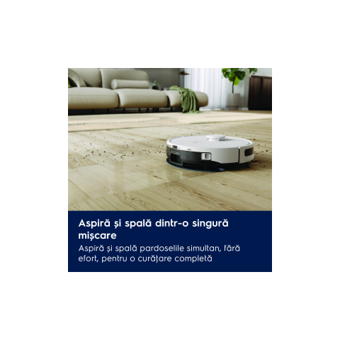 Aspirator robot Electrolux Seria 700 ER71UW2SW Alb Scoica cu LiDAR, 4000Pa si statie de golire automata [2]