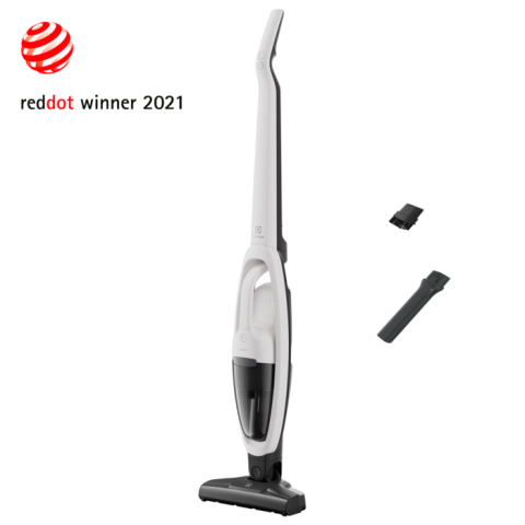 Aspiratoare - Aspirator vertical cu acumulator Electrolux Seria 300 2in1 ES31CB18SH alb scoica, 18V, 45 min autonomie