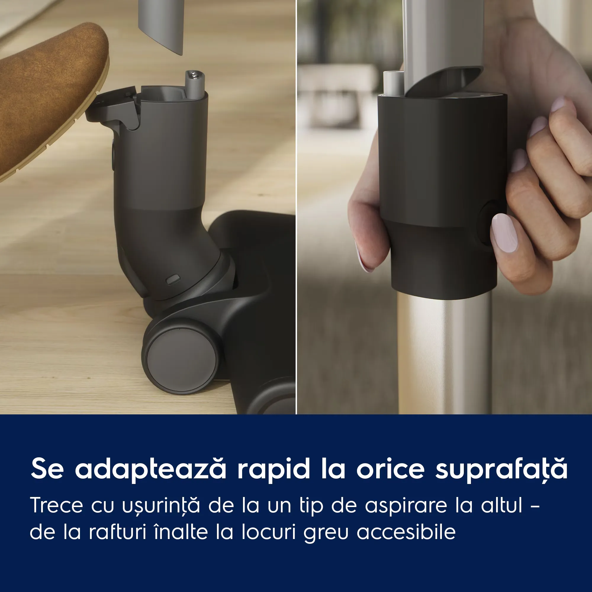 Aspirator vertical fara fir Electrolux Seria 600 EP61H21WET, 21.6V, perie mop, albastru [7]