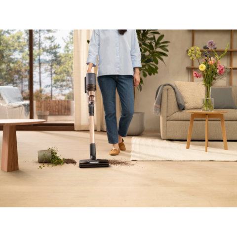 Aspirator vertical fara fir Electrolux Seria 800 EP82H25WET, 25V, perie mop, albastru [22]