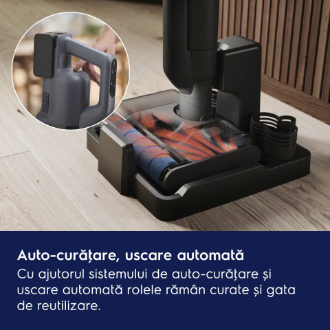 Aspirator vertical multifunctional Electrolux Seria 800 EW82U2DB, 3 in 1 Wet & Dry, 21.6V, albastru denim [13]