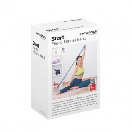 Banda elastica pentru fitness Stort Innovagoods, include ghid de exercitii [18]
