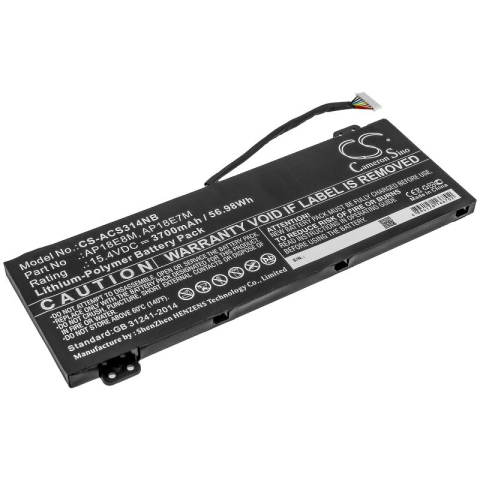 Baterii laptop - Baterie laptop compatibila COM 15,4 V pentru laptop Acer AP18E8M