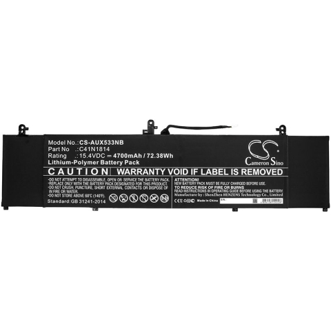 Baterii laptop - Baterie laptop compatibila COM 15,4 V pentru laptop Asus C41N1814